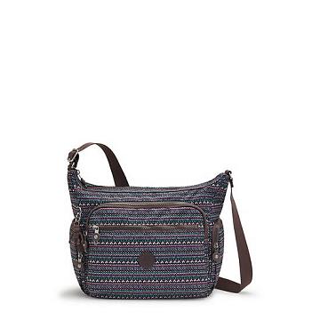 Kipling Gabbie Printed Crossbody Bags Stripy Dots | AU 1162YX